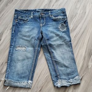 Amethyst capri jeans